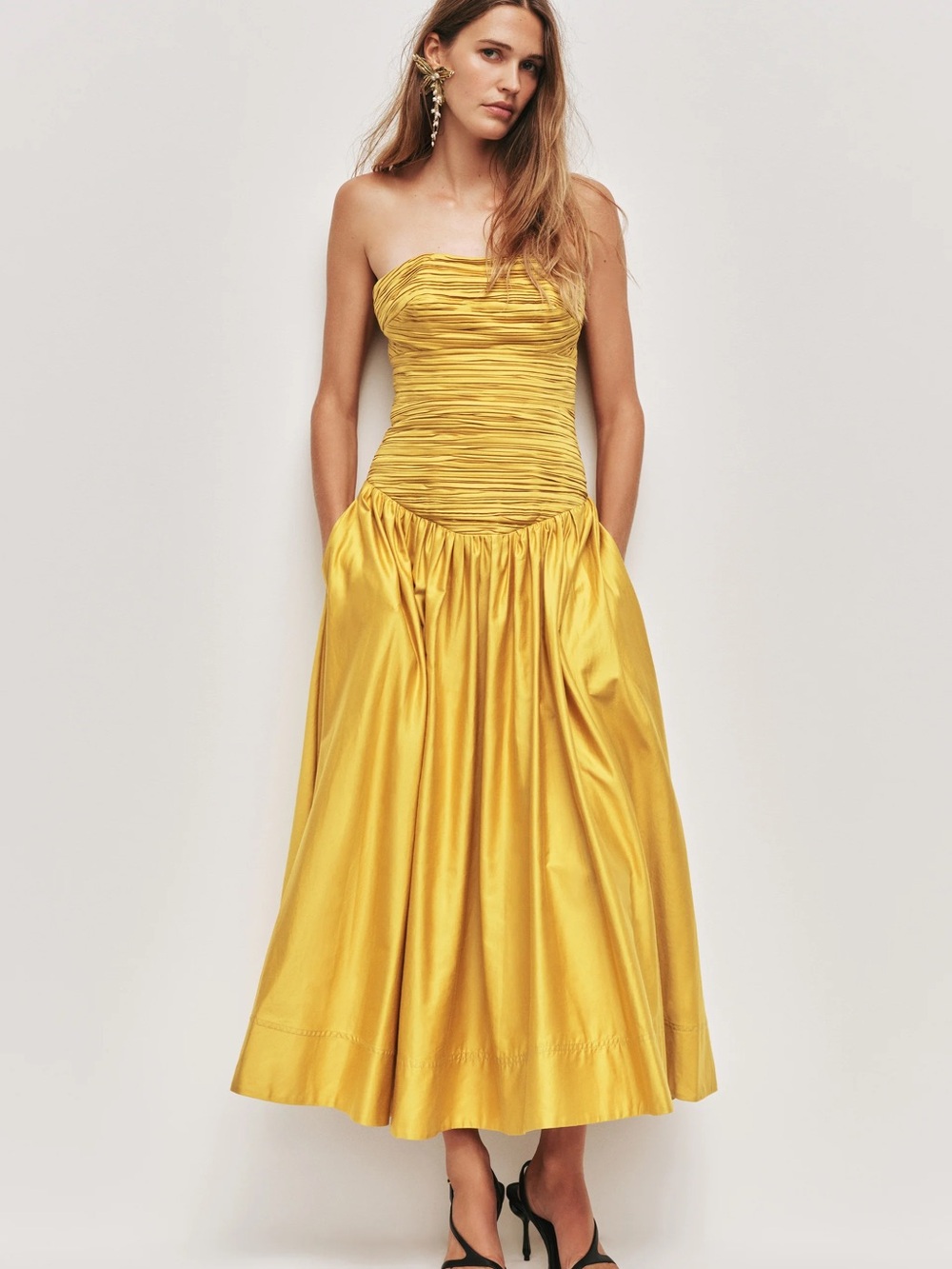 Aje Marigold Midi Dress NWT